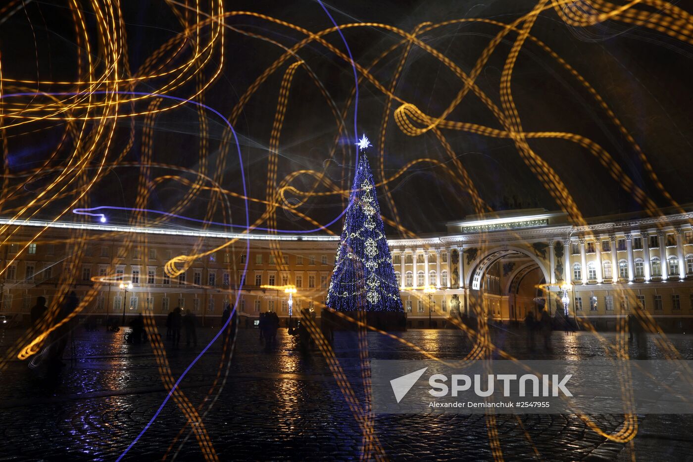 New Year's Eve in St. Petersburg