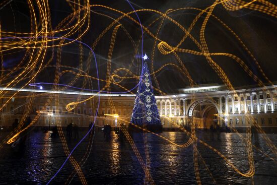 New Year's Eve in St. Petersburg