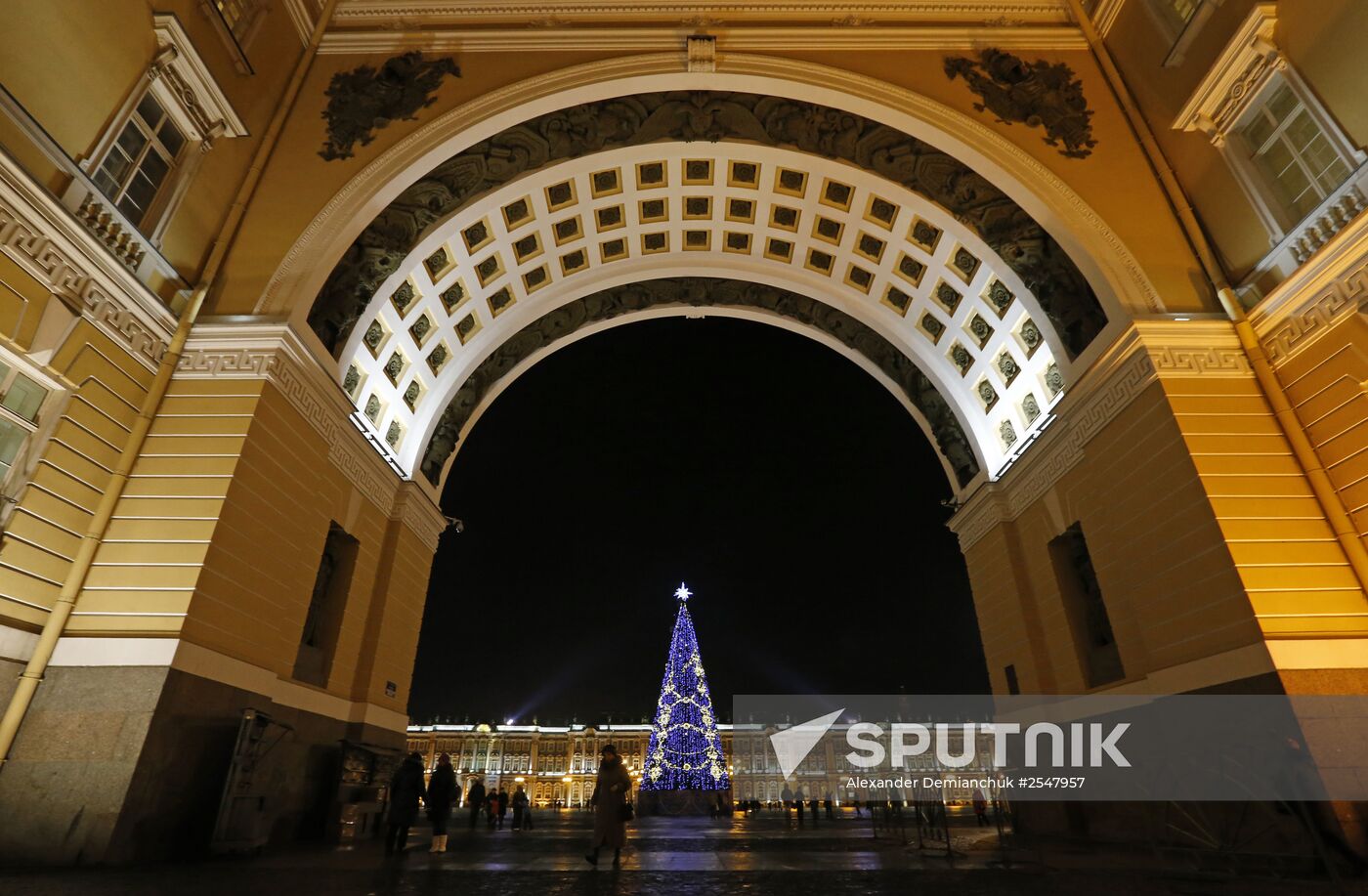 New Year's Eve in St. Petersburg