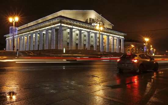 St. Petersburg on the eve of New Year