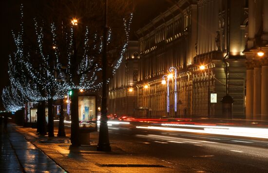 New Year's Eve in St. Petersburg