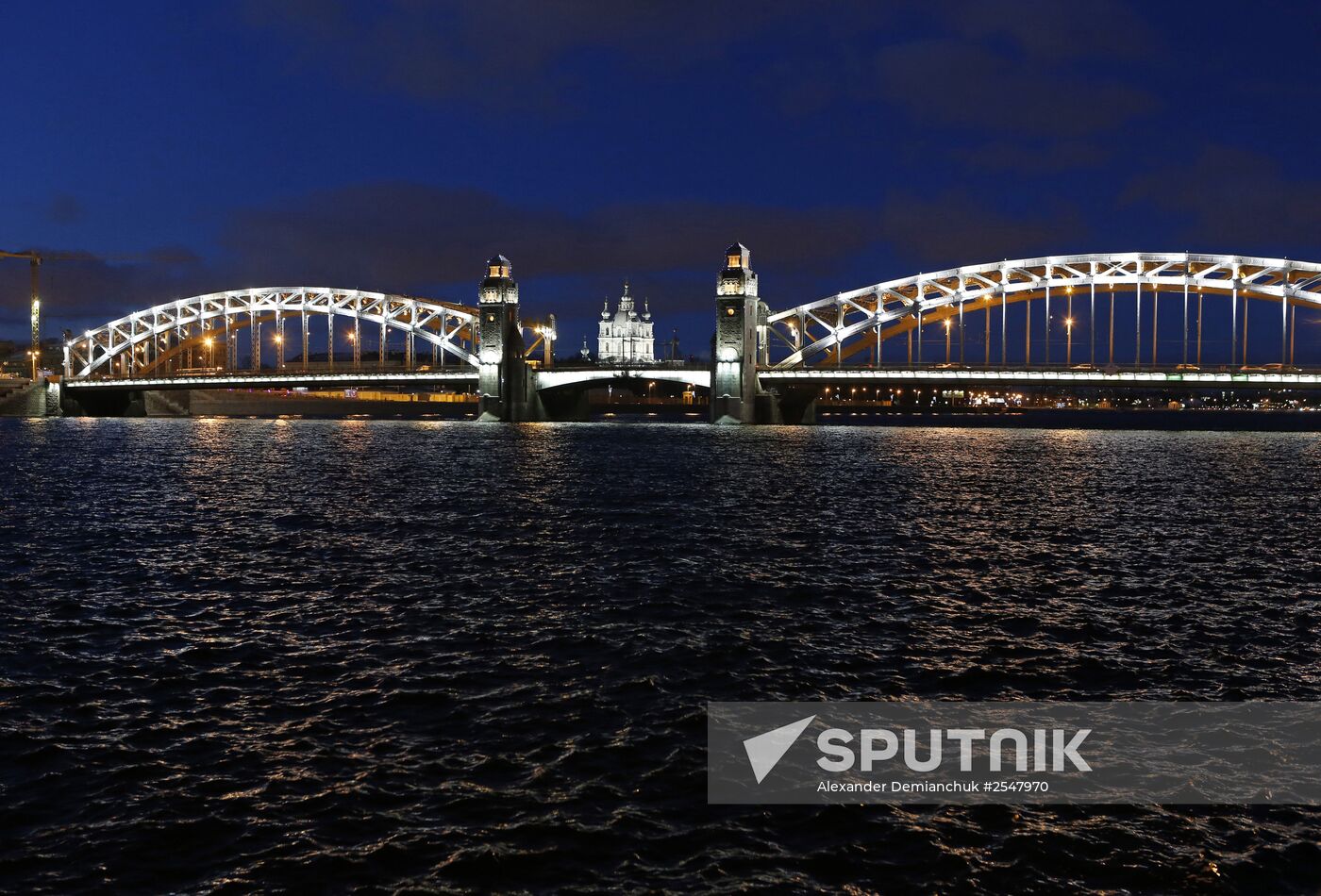 St. Petersburg on the eve of New Year
