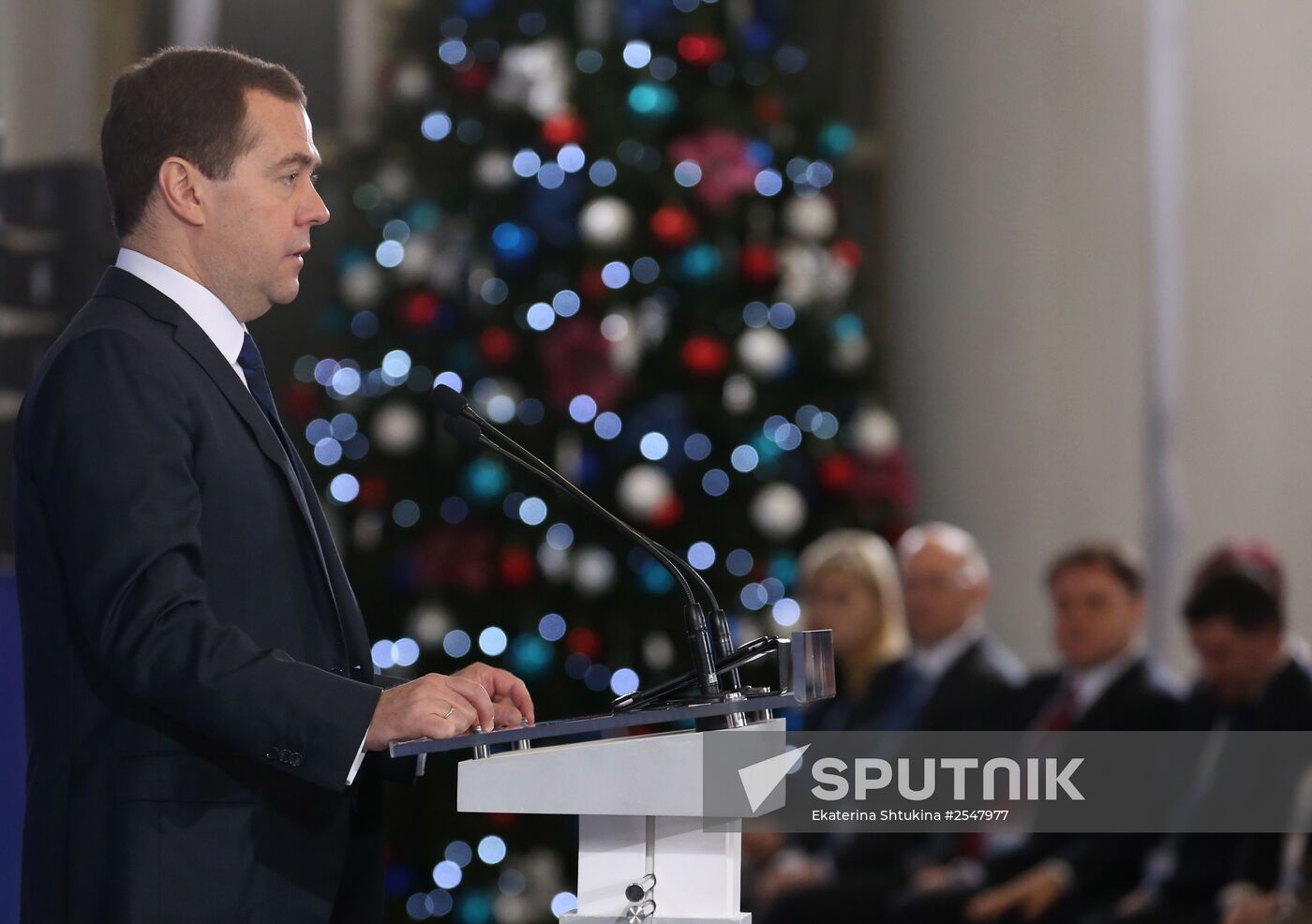Dmitry Medvedev attends meeting of United Russia Party's Supreme and General Councils