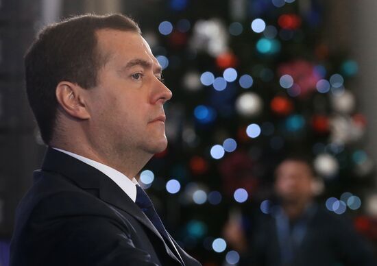 Dmitry Medvedev attends meeting of United Russia Party's Supreme and General Councils