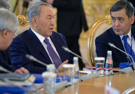 Vladimir Putin attends meetings of CSTO Collective Security Council and Supreme Eurasian Economic Council
