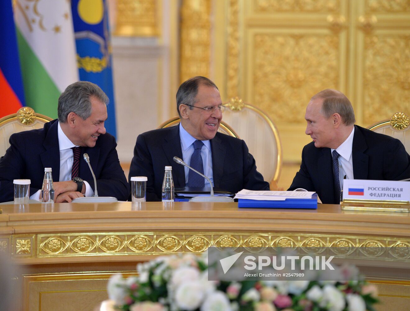 Vladimir Putin attends meetings of CSTO Collective Security Council and Supreme Eurasian Economic Council