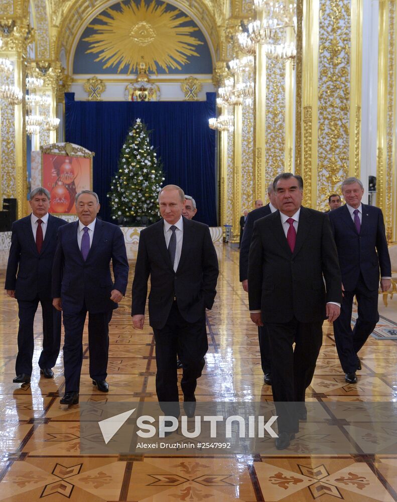 Vladimir Putin attends meetings of CSTO Collective Security Council and Supreme Eurasian Economic Council