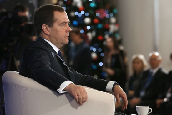 Dmitry Medvedev attends meeting of United Russia Party's Supreme and General Councils