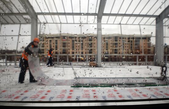 Reconstructing Moscow Railway's Small Ring
