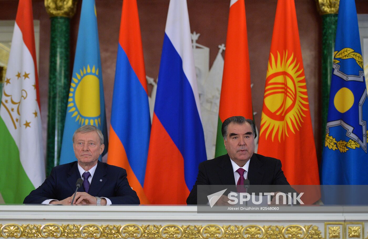 Vladimir Putin attends meetings of CSTO Collective Security Council and Supreme Eurasian Economic Council