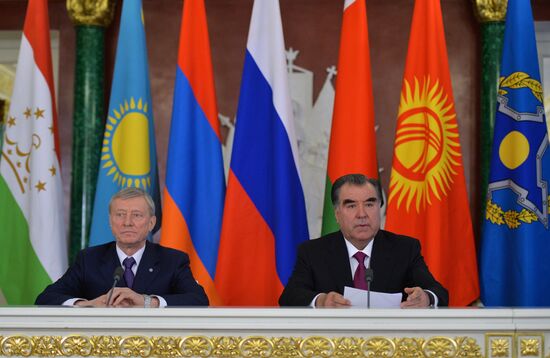 Vladimir Putin attends meetings of CSTO Collective Security Council and Supreme Eurasian Economic Council