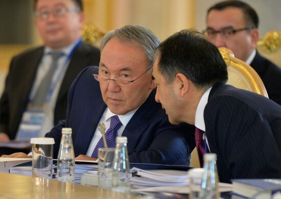 Vladimir Putin attends meetings of CSTO Collective Security Council and Supreme Eurasian Economic Council