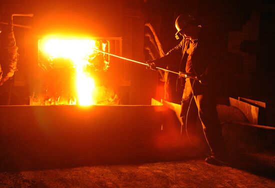Steel production on Russian-Italian joint enterprise Konar