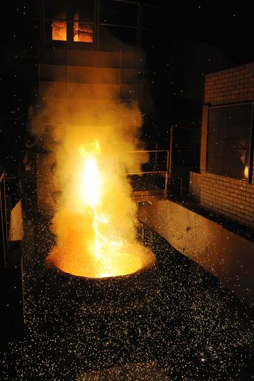 Steel production on Russian-Italian joint enterprise Konar