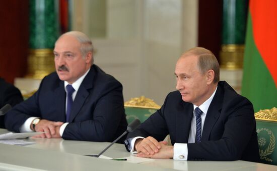 Vladimir Putin attends meetings of CSTO Collective Security Council and Supreme Eurasian Economic Council