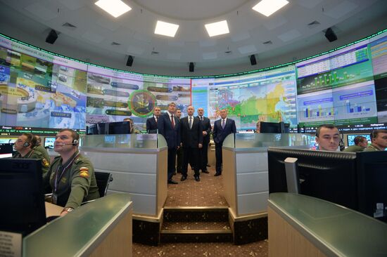 Heads of states - CSTO members visit National Defense Management Center