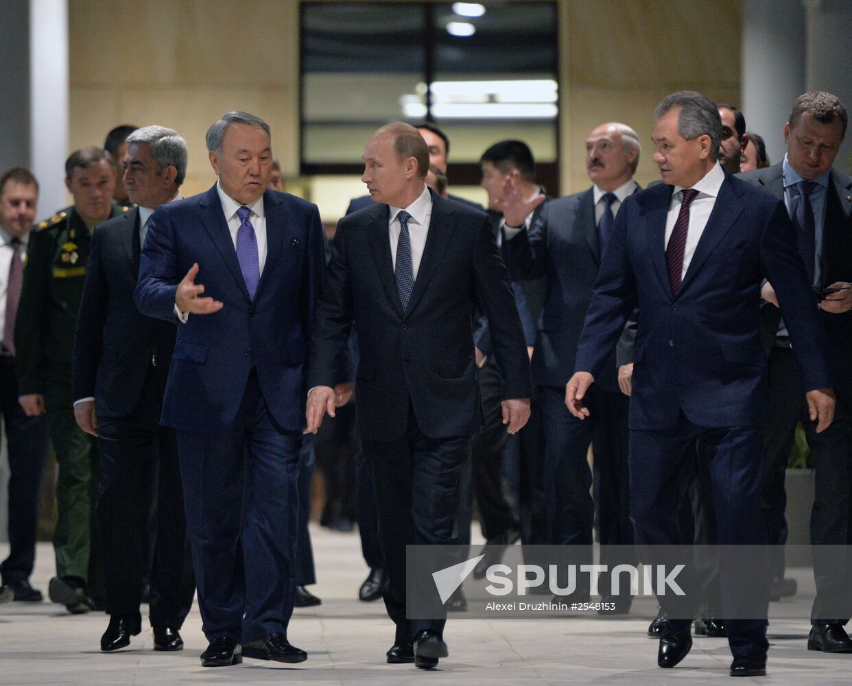 Heads of states - CSTO members visit National Defense Management Center