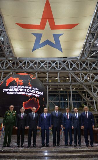 Heads of states - CSTO members visit National Defense Management Center