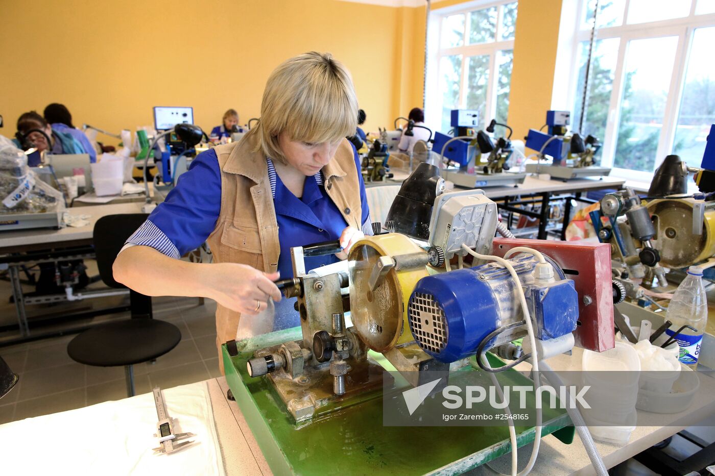 Amber jewellery made at Kaliningrad Amber Factory