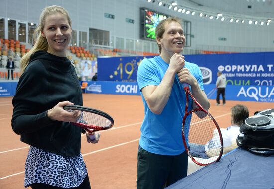 Tennis tournament "Stars of tennis and hockey"