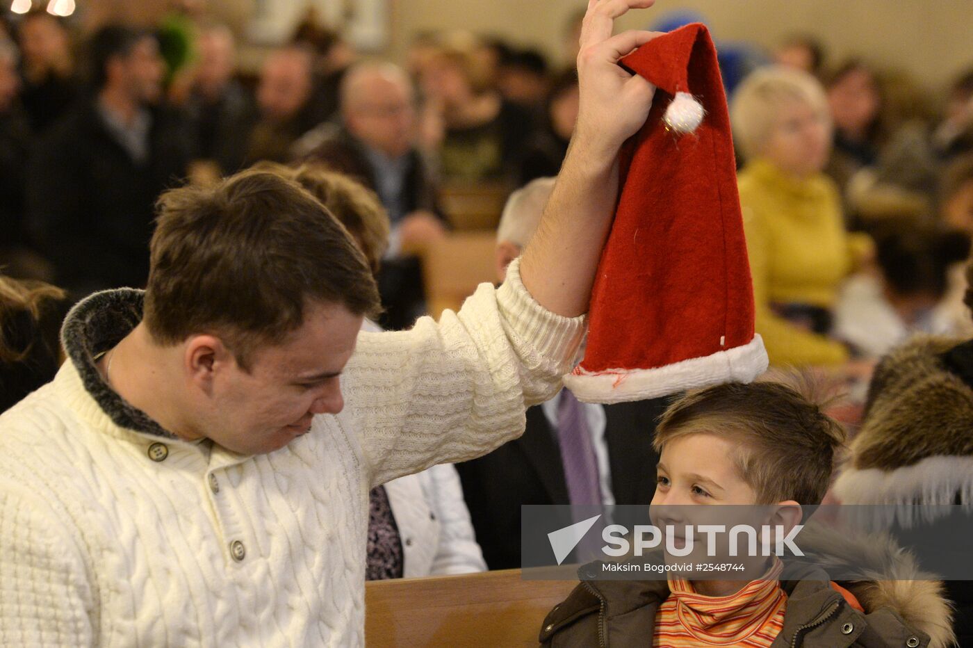 Catholic Christmas celebrated in Kazan