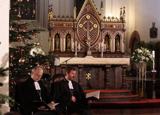 Celebrating Catholic Christmas in Riga