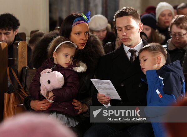 Celebrating Catholic Christmas in Riga
