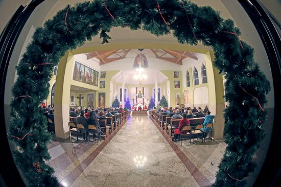 Celebrating Catholic Christmas in Kaliningrad