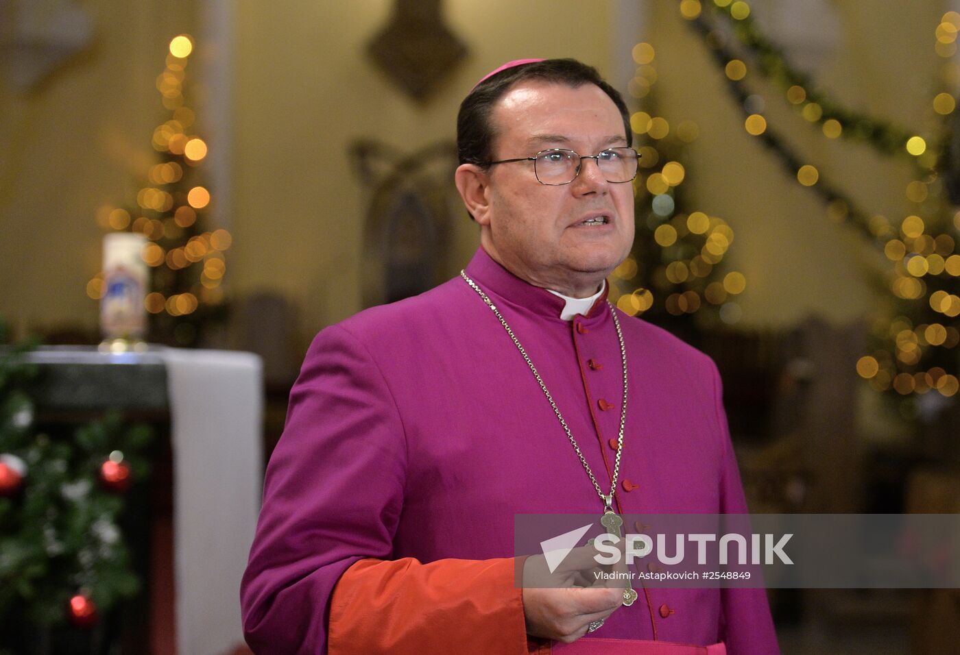 Celebrating Catholic Christmas in Moscow