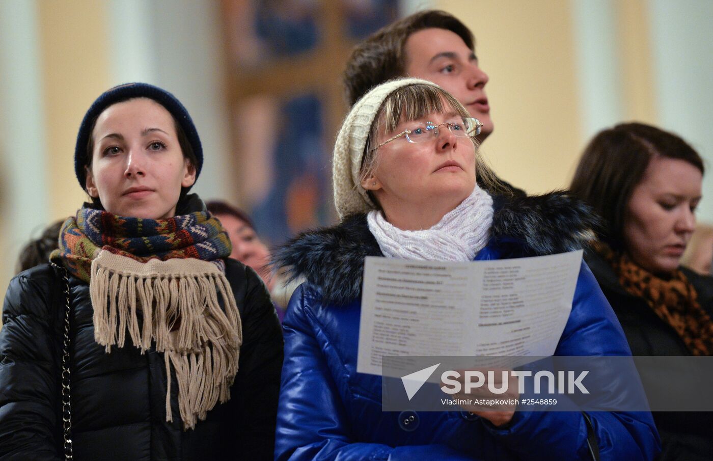 Celebrating Catholic Christmas in Moscow