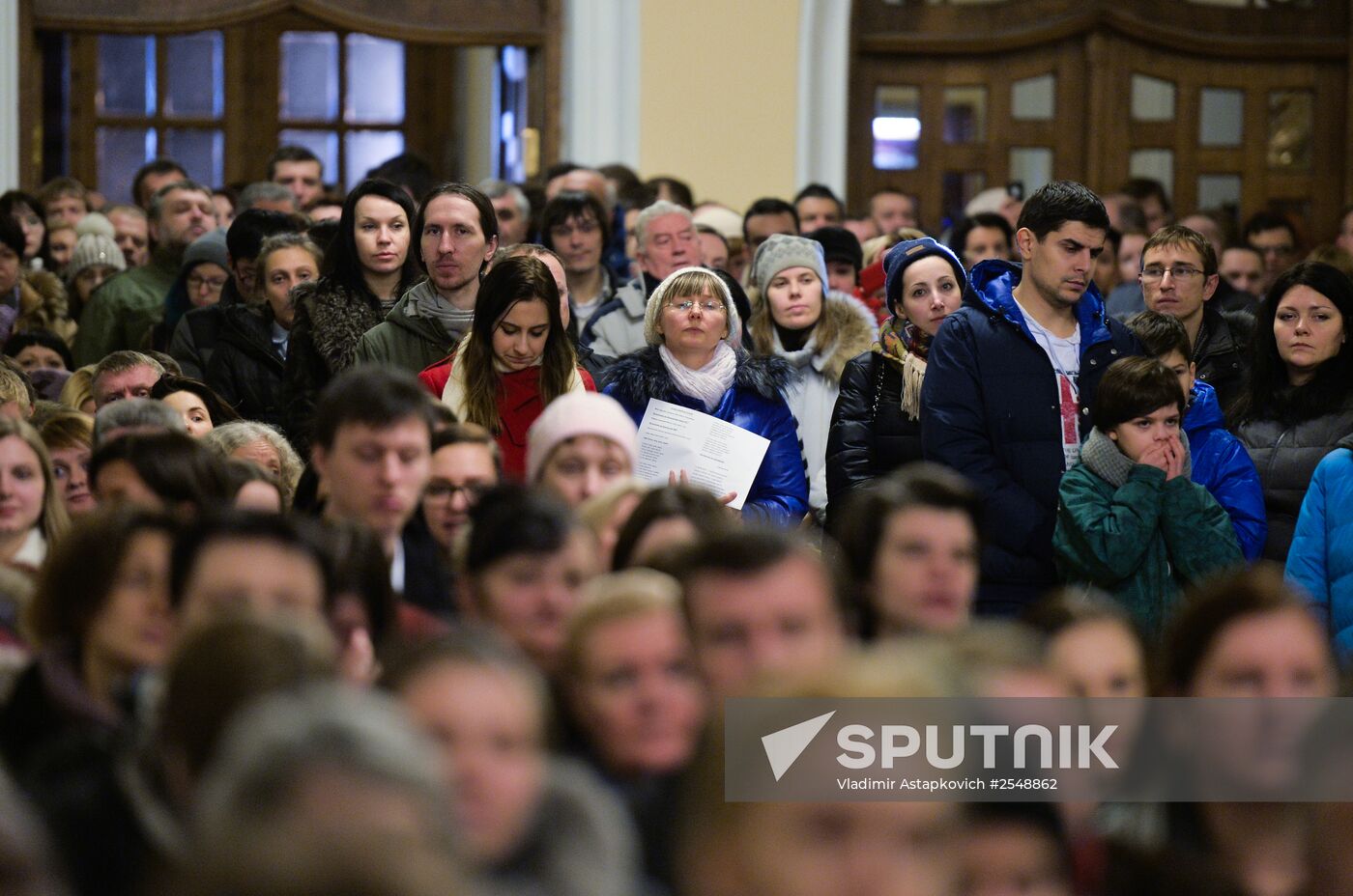 Celebrating Catholic Christmas in Moscow