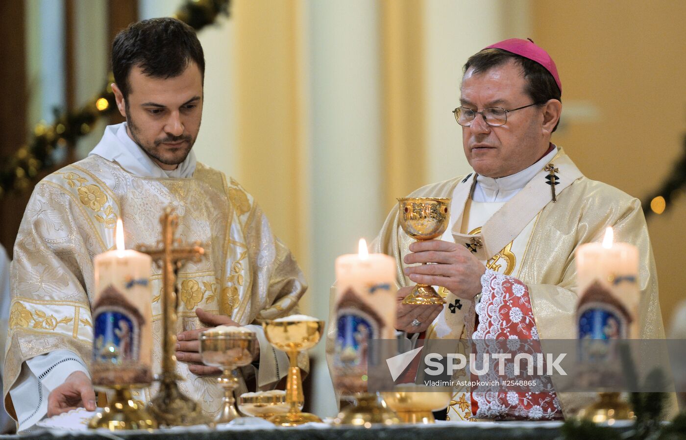 Celebrating Catholic Christmas in Moscow