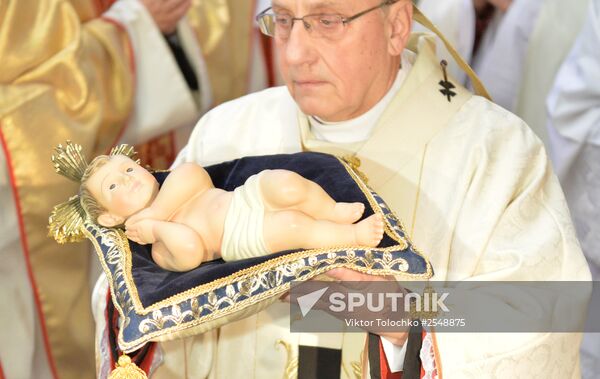 Celebrating Catholic Christmas in Minsk