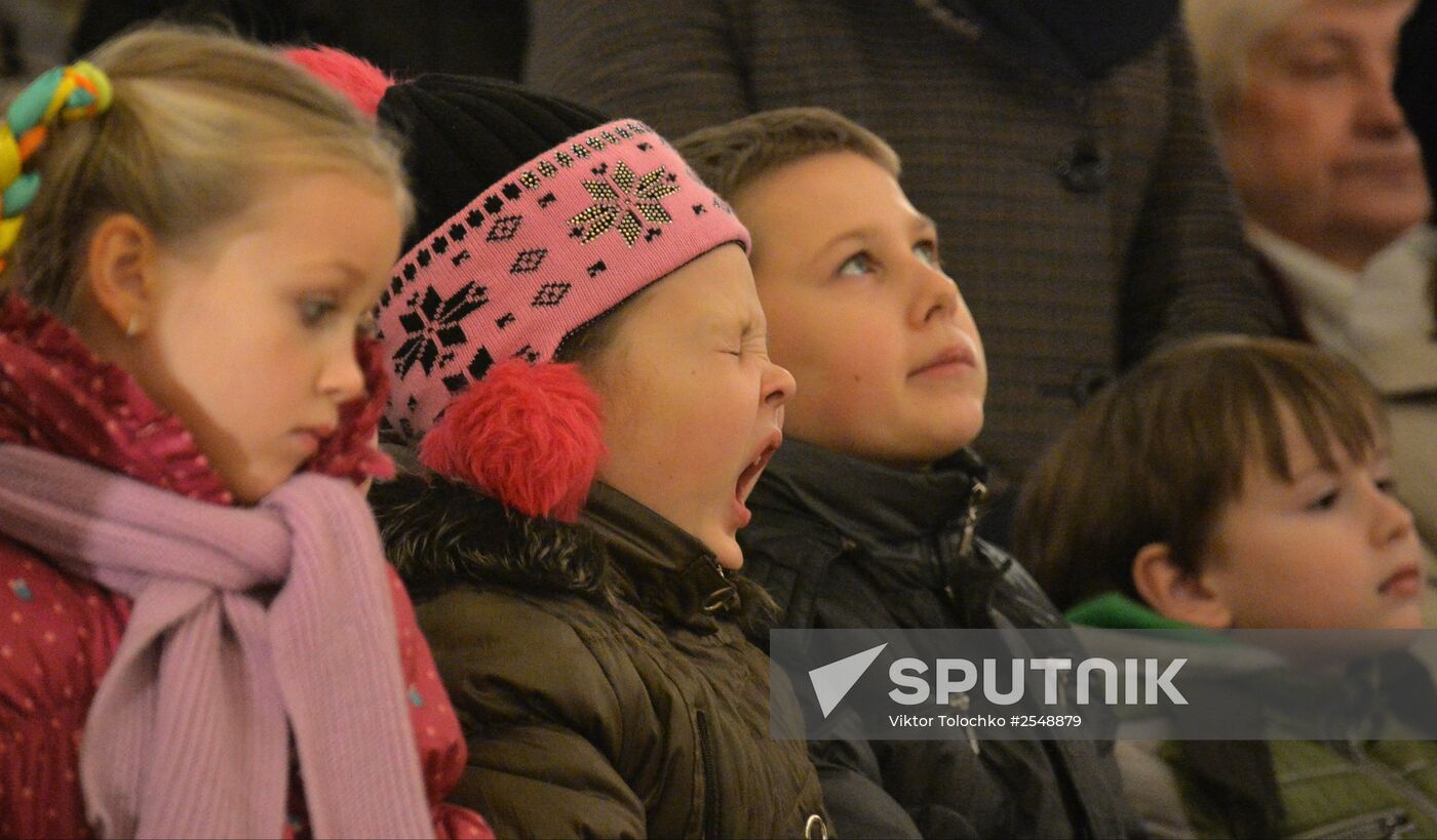 Celebrating Catholic Christmas in Minsk