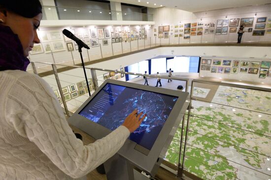 Opening of Interactive Moscow Map hall