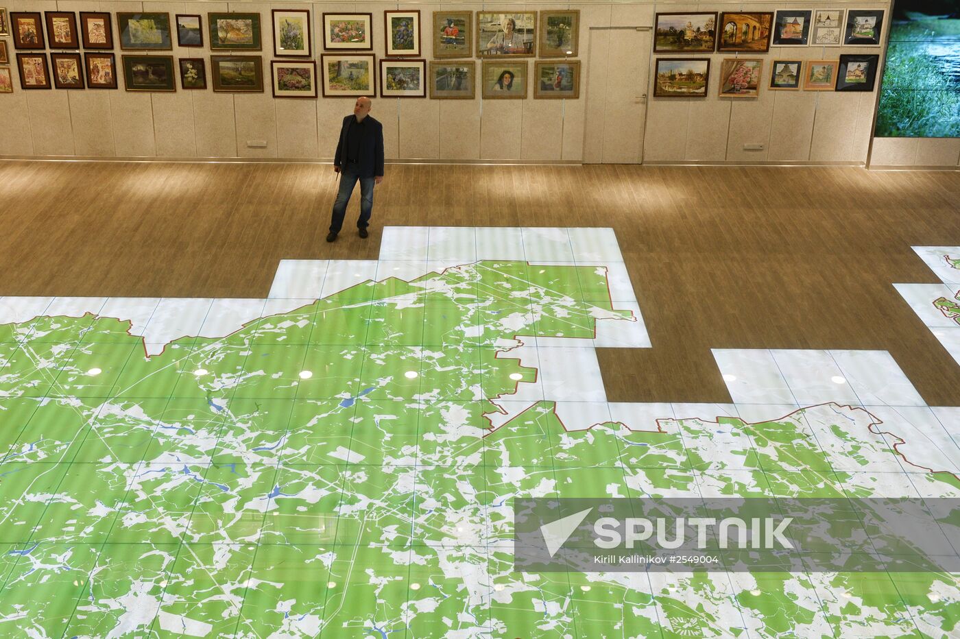 Opening of Interactive Moscow Map hall