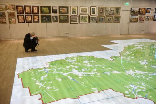 Opening of Interactive Moscow Map hall