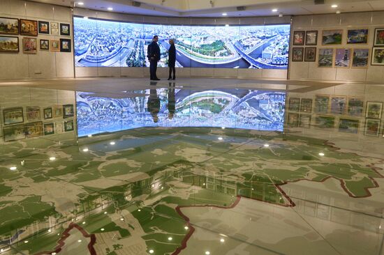 Opening of Interactive Moscow Map hall
