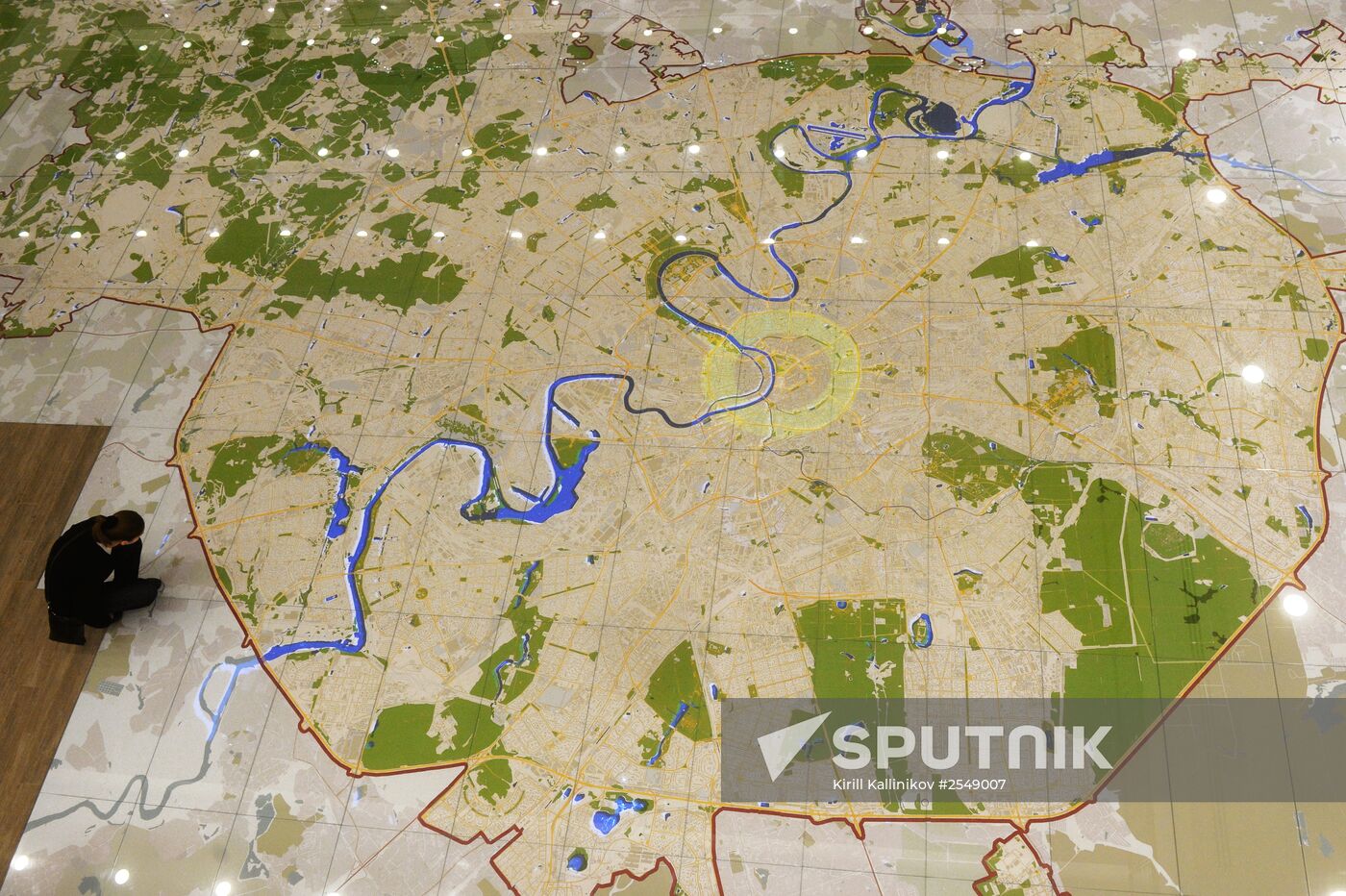 Opening of Interactive Moscow Map hall