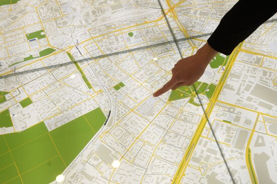 Opening of Interactive Moscow Map hall