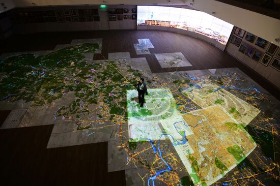 Opening of Interactive Moscow Map hall