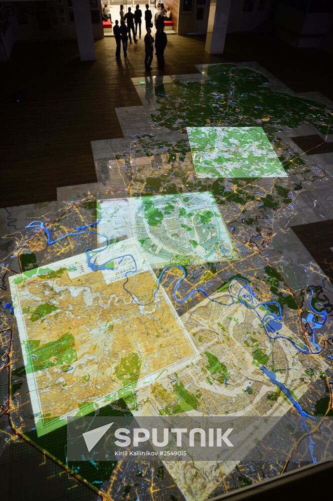 Opening of Interactive Moscow Map hall