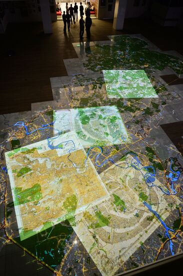 Opening of Interactive Moscow Map hall