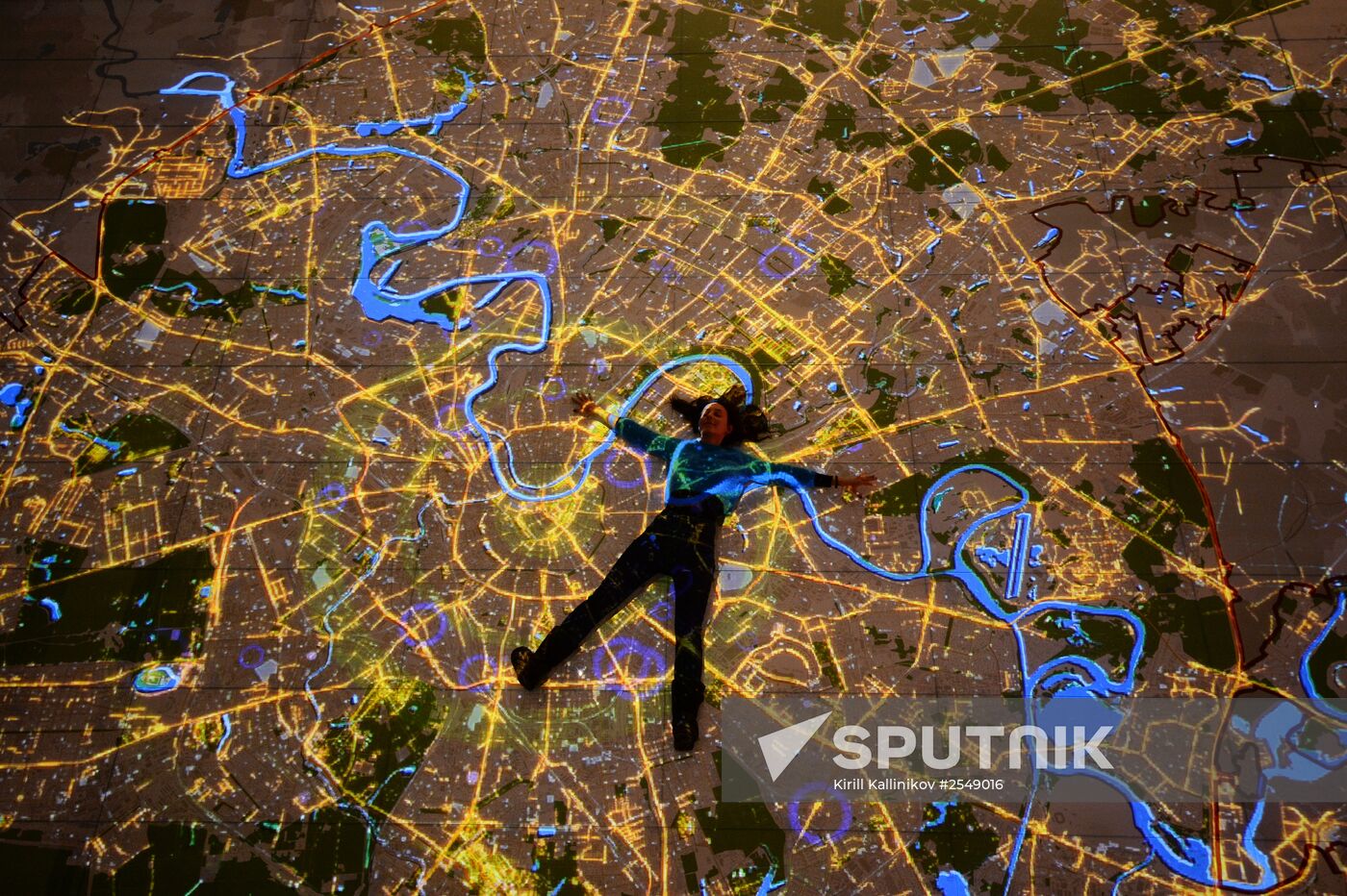 Opening of Interactive Moscow Map hall