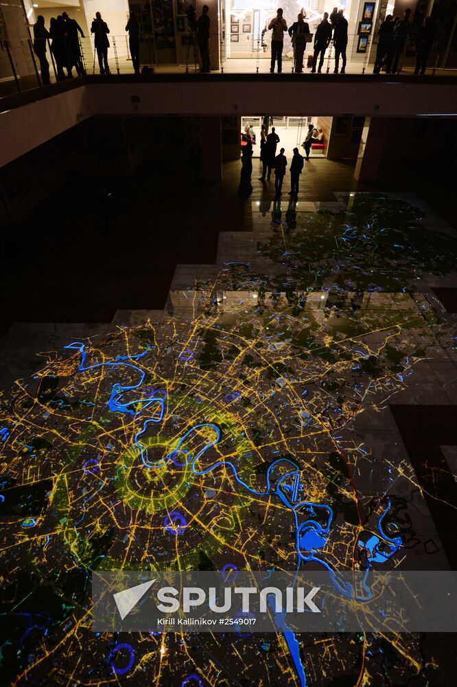 Opening of Interactive Moscow Map hall