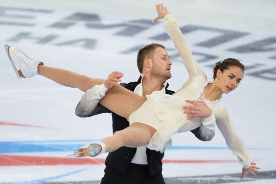 Russian Figure Skating Championship. Pairs. Short Program