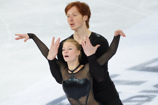 Russian Figure Skating Championship. Pairs. Short Program
