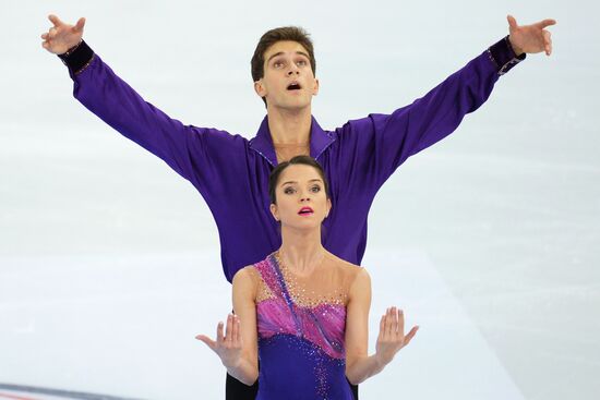 Russian Figure Skating Championship. Pairs. Short Program