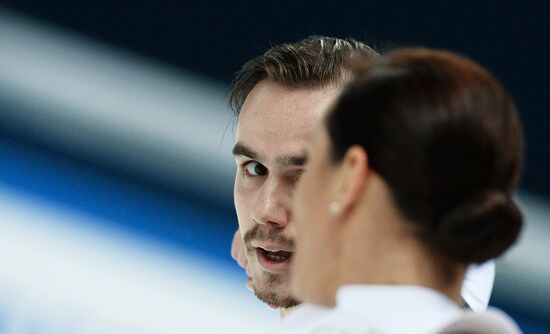 Russian Figure Skating Championship. Pairs. Short Program
