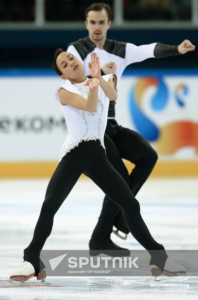Russian Figure Skating Championship. Pairs. Short Program